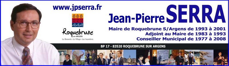 Jean-Pierre SERRA maire de Roquebrune sur Argens